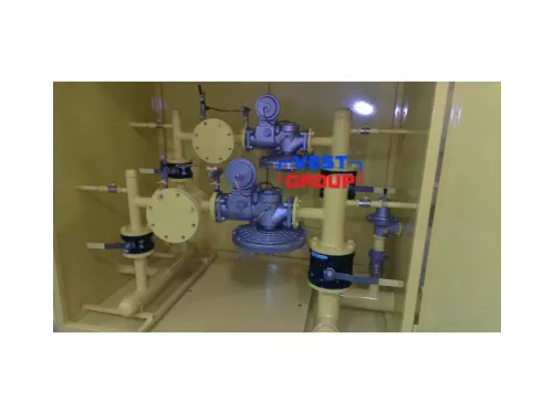 ШРП с регулятором давления газа РДУК-50