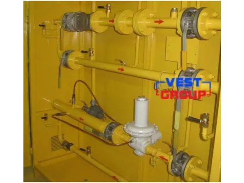 ГРПШ с регуляторами давления газа Itron RBI 1722 DN20
