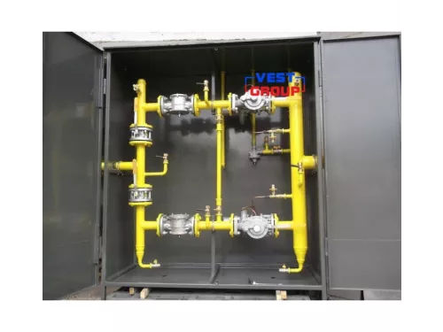 ШРП с регулятором давления газа РДНК-400