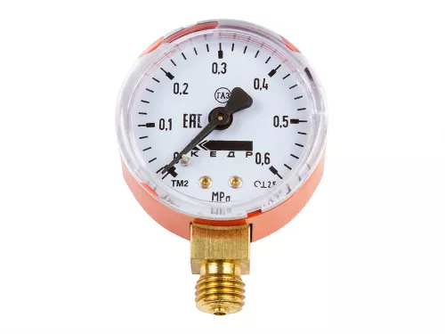 Манометр КЕДР ТМ2 Пропан, (0-0,6 МПа, кл.2,5, М12Х1,5) С3Н8-У