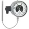 2/Z104-1 0-100°С Ø160mm M27x2R 150mm 4m 220V 30W Laufkarte термометр электроконтактный фото 1