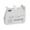 Контактный блок OptiSignal D22 A45-CB-V-NC 1НЗ винтовой зажим ZBE102 фото 1