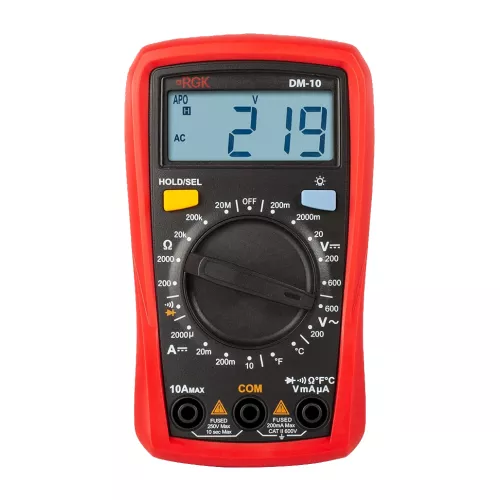 Цифровой мультиметр RGK DM-10 фото 1