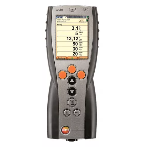 Управляющий модуль testo 350 - анализатор дымовых газов для промышленности фото 1
