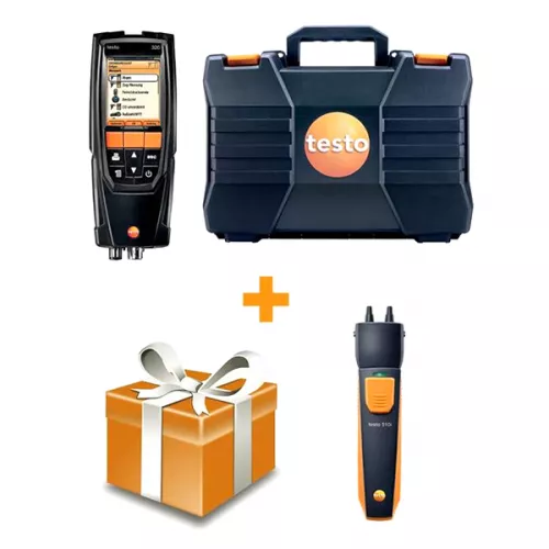 Комплект testo 320 с H2-компенсацией + Смарт-зонд testo 510i фото 1