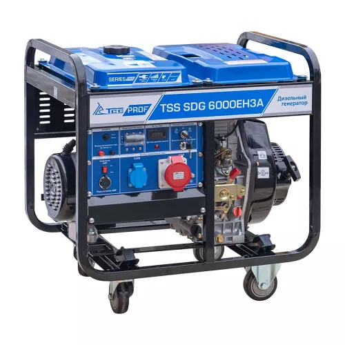 Дизельный генератор TSS SDG 6000EH3A фото 1