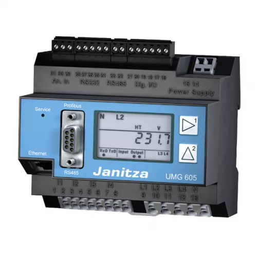 Анализатор качества электросети Janitza UMG 605 фото 1
