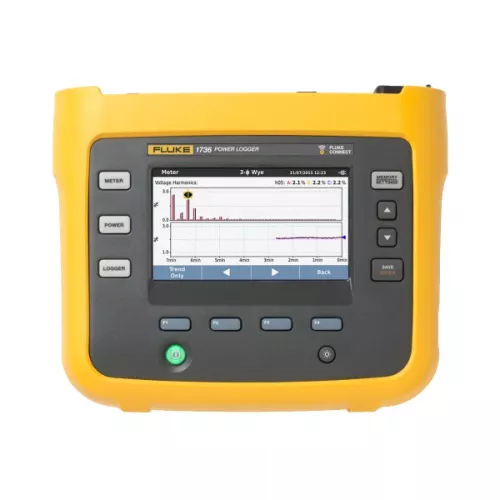 Регистратор качества электроэнергии для трехфазной сети Fluke 1736 фото 1