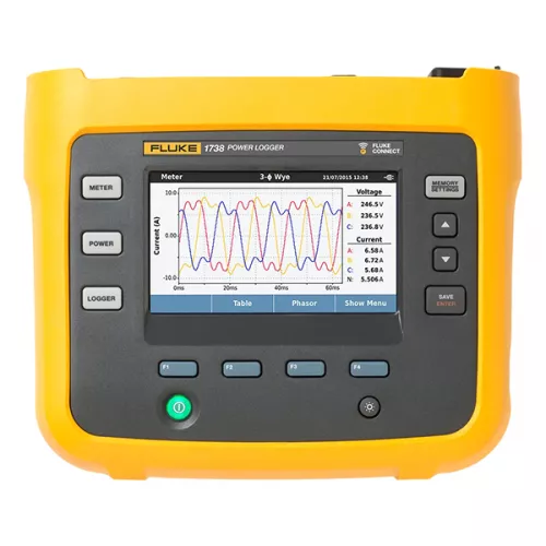 Регистратор качества электроэнергии для трехфазной сети Fluke 1738 фото 1