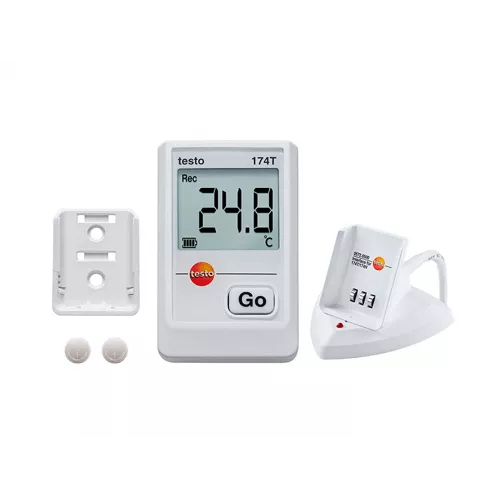 Комплект testo 174T - 1-канальный мини-логгер данных температуры с USB-интерфейсом фото 1