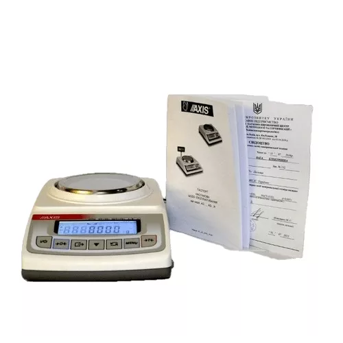 Весы лабораторные ADT1200 (АХIS) 1200 г, 0.01 г II класс фото 1