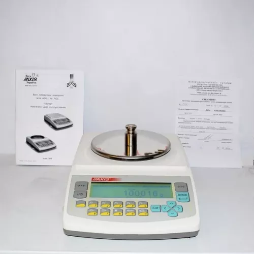 Весы лабораторные ADG120G (АХIS) 120 г II класс фото 1
