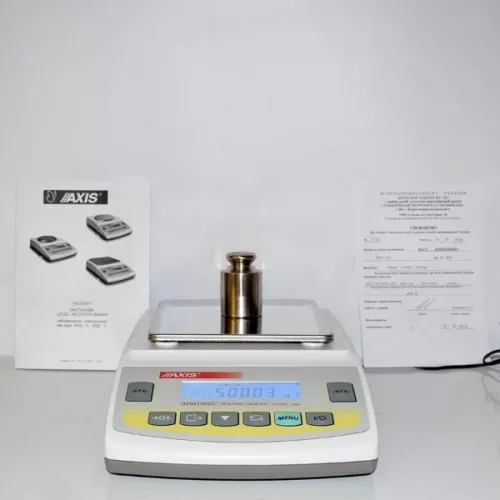 Весы лабораторные ADG3200С (АХIS) 3200 г II класс RS232C фото 1