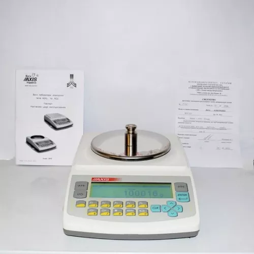 Весы лабораторные ADG220G (АХIS) 220 г RS232C, USB фото 1
