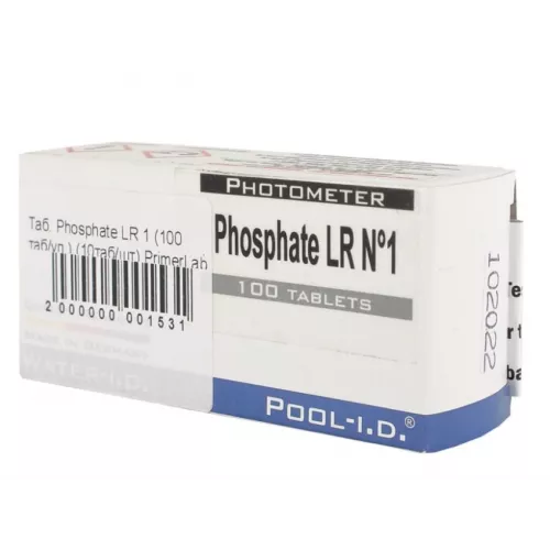 Таблетки Phosphate LR 1 (100 таб/уп.) (10таб/шт) PrimerLab фото 1