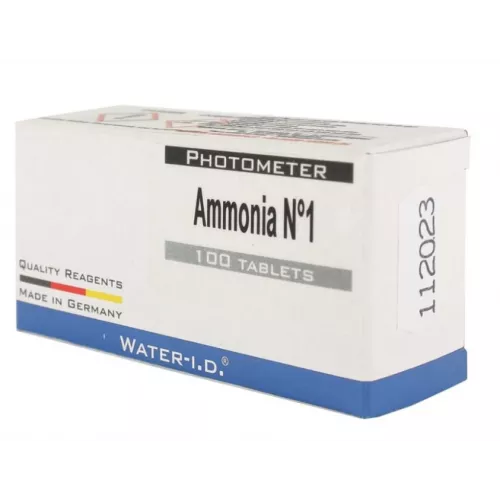 Таблетки Ammonia № 2 (Амиак 0 - 1 мг/л) (100 таб/уп.) (10таб/шт) PrimerLab фото 1