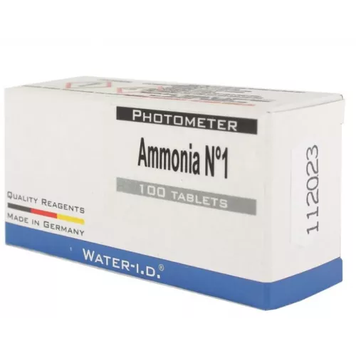 Таблетки Ammonia № 1 (Амиак 0 - 1 мг/л) (100 таб/уп.) (10таб/шт) PrimerLab фото 1