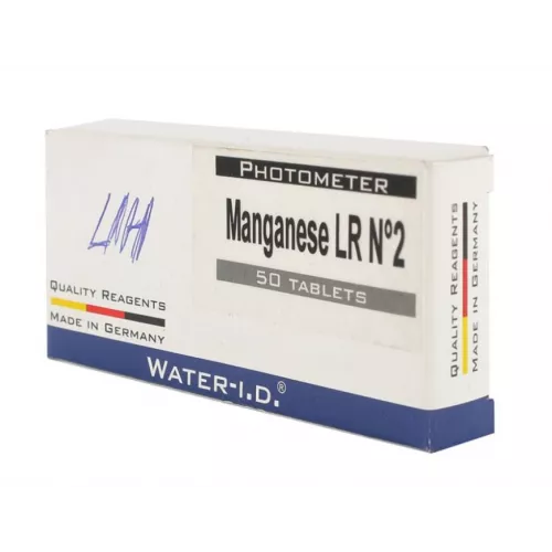 Таблетки Manganese LR N2 (Марганец 0.2-5.0 мг/л) (100 таб/уп.) (10таб/шт) PrimerLab фото 1