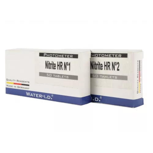 Таблетки Nitrite HR N2 (Нитриты (HR) 0-1500 мг/л) (50 таб/уп.) (10таб/шт) PrimerLab фото 1