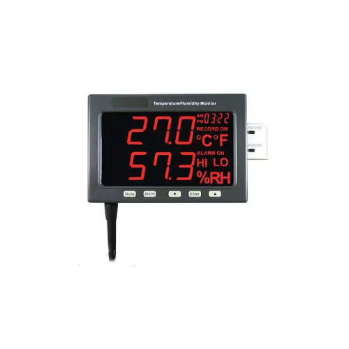 Настенный термогигрометр-монитор с сигнализацией EZODO HT-360D (TM-185D) фото 1