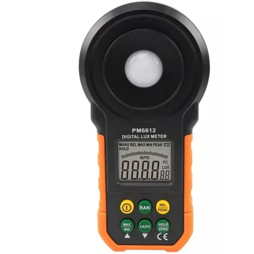Люксметр Peakmeter PM6612 (200 КЛс, графическая шкала, встроенный сенсор) фото 1