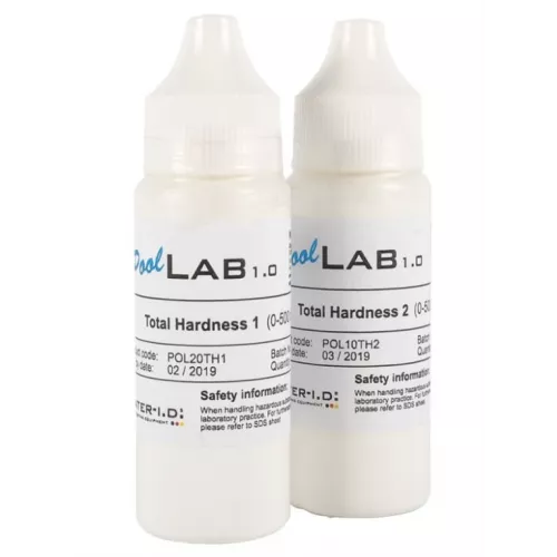 Жидкость PL Total Hardness 1 (Общая жесткость 0-500 mg) 20 мл/уп PoolLab фото 1