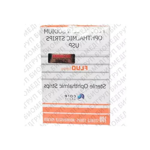 Contacare Ophthalmics and Diagnostics FluoStrips Офтальмологические тест-полоски фото 1