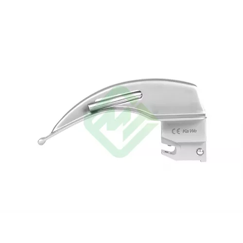 Клинок ларингоскопа KaWe Macintosh (Макинтош) №1, фиброоптический фото 1