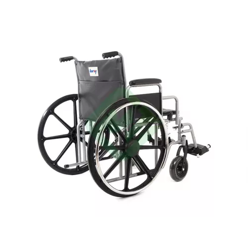 Кресло-коляска инвалидная складная Barry HD3 (сиденье 610 мм, колеса литые) фото 2
