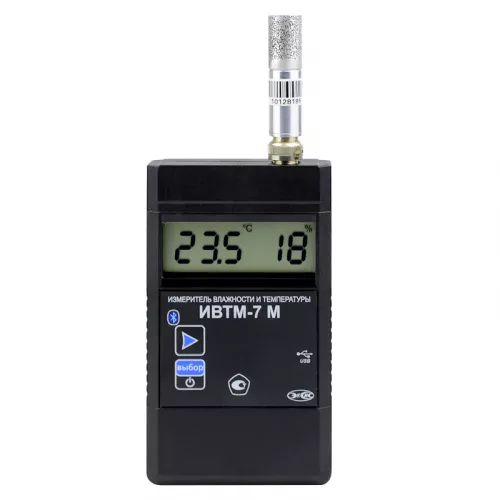 Термогигрометр ИВТМ-7 М 7 с Bluetooth, micro-USB фото 1