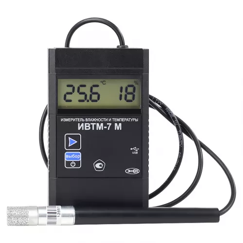 Термогигрометр ИВТМ-7 М К c micro-USB фото 1