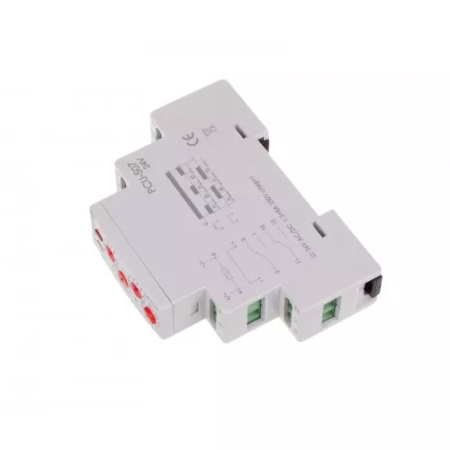 Реле времени PCU-507-24V циклическое, 2х8А фото 3