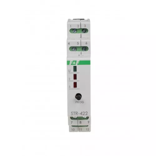 Реле управления роллетами F&F STR-422, 230V AC, однокнопочное фото 1