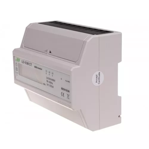 Счетчик электроэнергии LE-03M CT трехфазный, MODBUS RTU, трансформаторного подключения фото 2