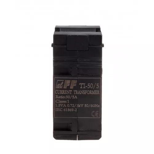 Трансформатор тока F&F TI-50-5, 50/5 фото 1