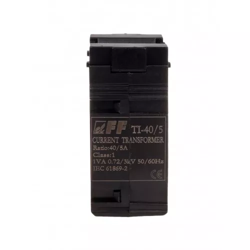 Трансформатор тока F&F TI-40-5, 40/5 фото 1