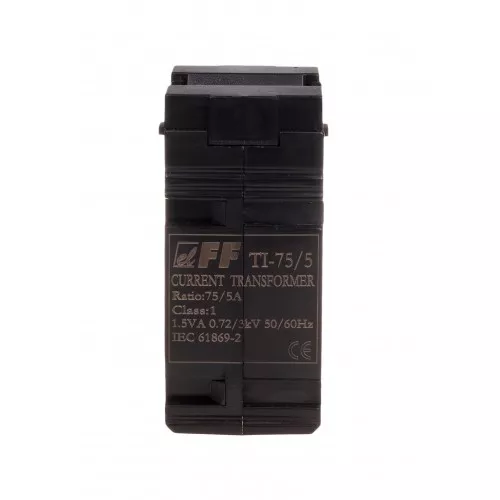 Трансформатор тока F&F TI-75-5, 75/5 фото 1