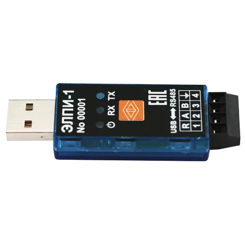 ЭЛПИ-1 Преобразователь сигналов интерфейсов USB/RS485 фото 1