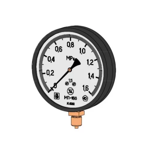 Манометры МП160МУ газовые фото 1