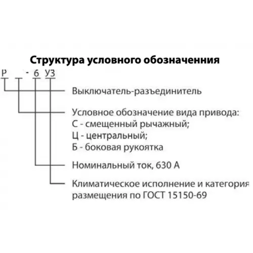 Выключатели-разъединители низковольтные на номинальный ток 630А фото 2