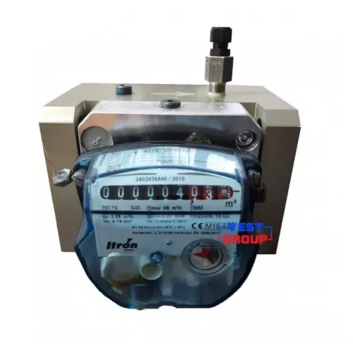 Газовый счетчик роторный Itron DELTA Compact G40 DN50 фото 2