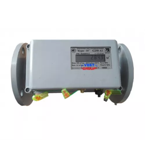 Газовый счетчик ультразвуковой Курс-01 А G250 DN100 фото 2