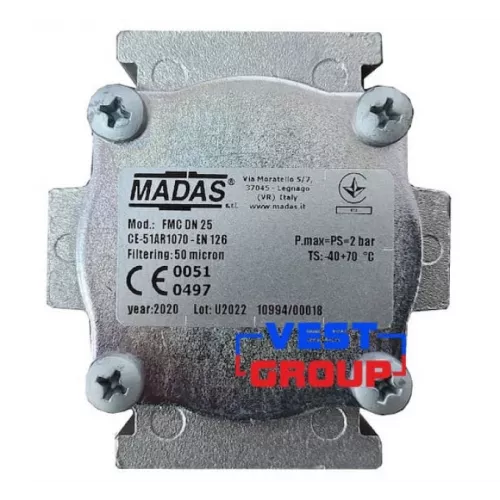 Фильтр газовый Madas FMC DN25 фото 3