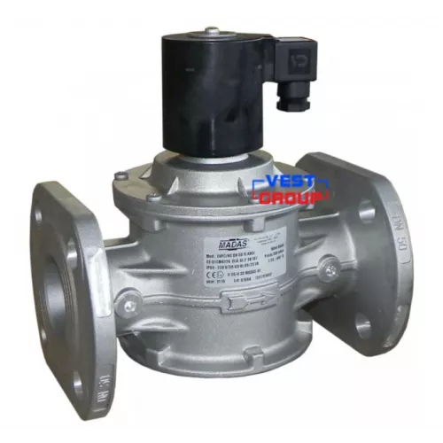 Электромагнитный газовый клапан Madas EVP/NC DN40 фото 1