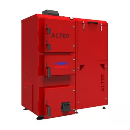 Твердотопливный котел с ретортной горелкой длительного горения ALTEP Duo Pellet КТ-2Е-SH 95 фото 1