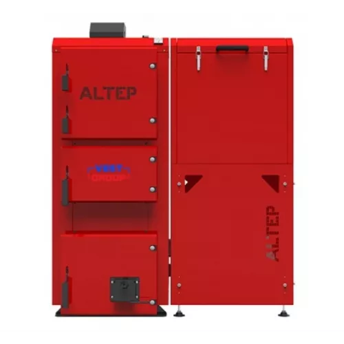 Твердотопливный котел с ретортной горелкой длительного горения ALTEP Duo Pellet КТ-2Е-SH 62 фото 2