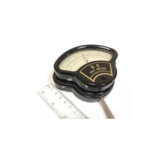 MP-6 3-0-3V GS Volt Meter Japan Storage Battery вольтметр фото 1