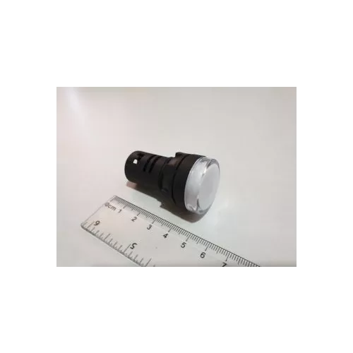 AD127-22A 24VAC/DC (белый) индикатор светосигнальный фото 1