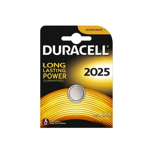 CR2025 3V Duracell батарейка литиевая фото 1