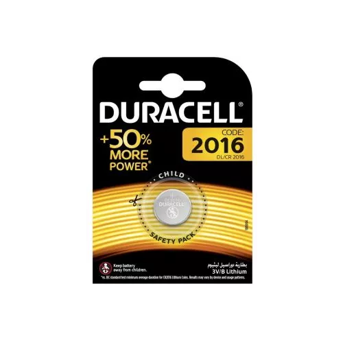 CR2016 3V Duracell батарейка литиевая фото 1